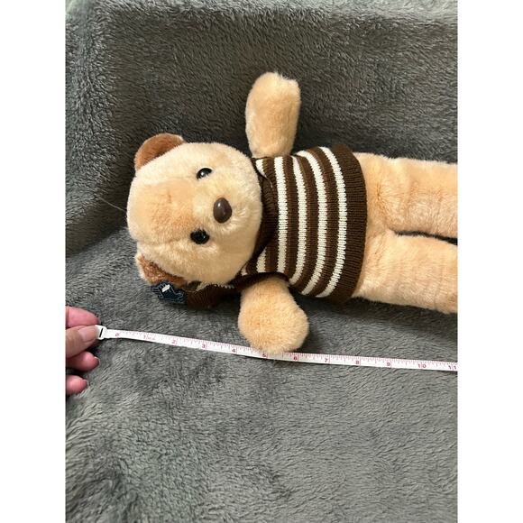 Applause Remington Teddy Bear Stuffed Animal Plush Hat & Sweater - Picture 6 of 9